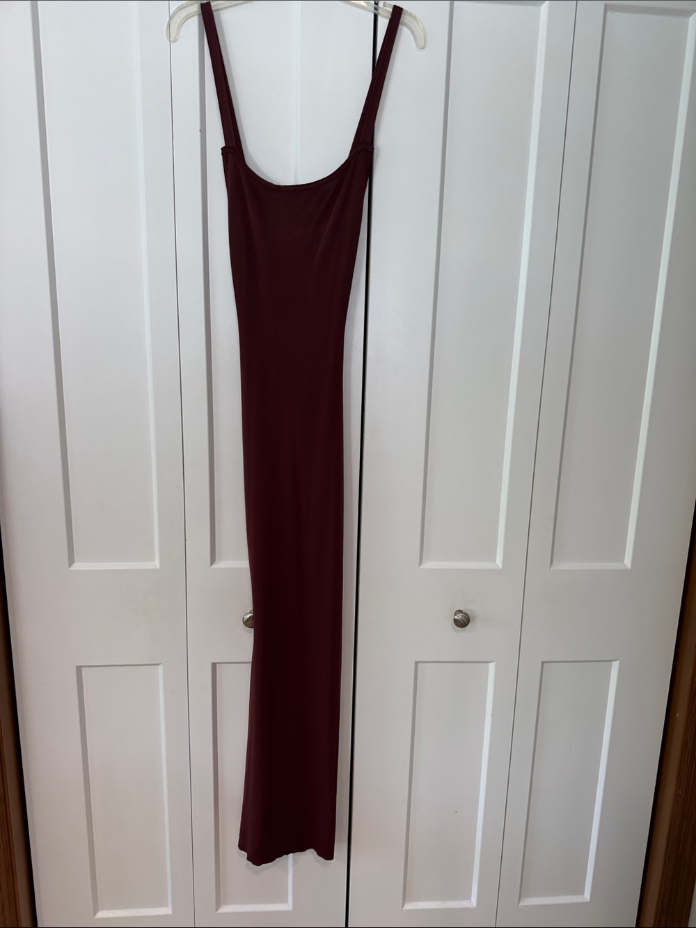 Zara Wine Burgundy Maxi Dress